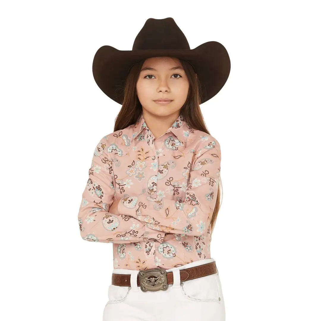 Cruel Girl, Girl’s Long Sleeve, Rhinestone Snaps CTW8040013