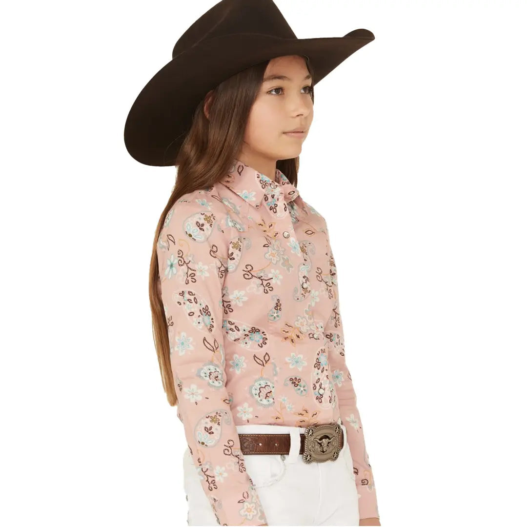 Cruel Girl, Girl’s Long Sleeve, Rhinestone Snaps CTW8040013