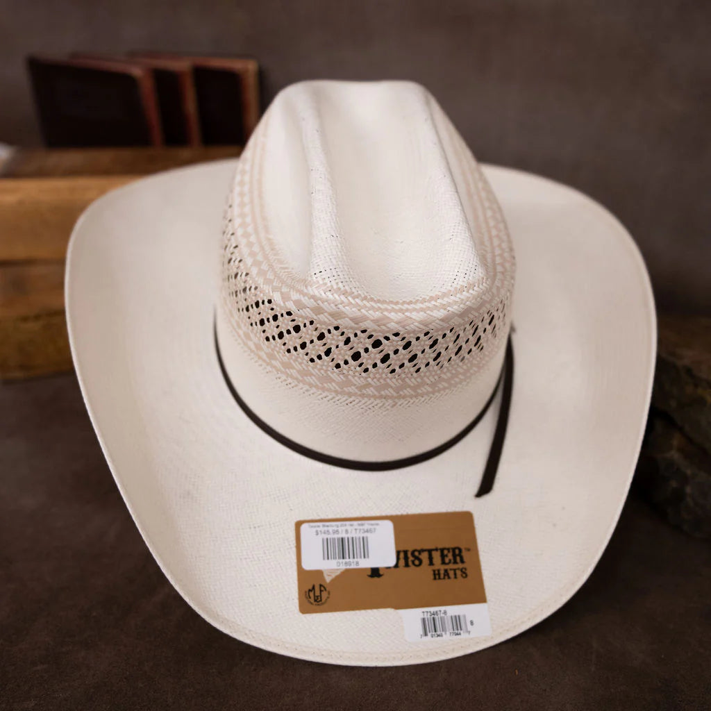 ~Twister Straw Hat, 20X Shantung - T73467
