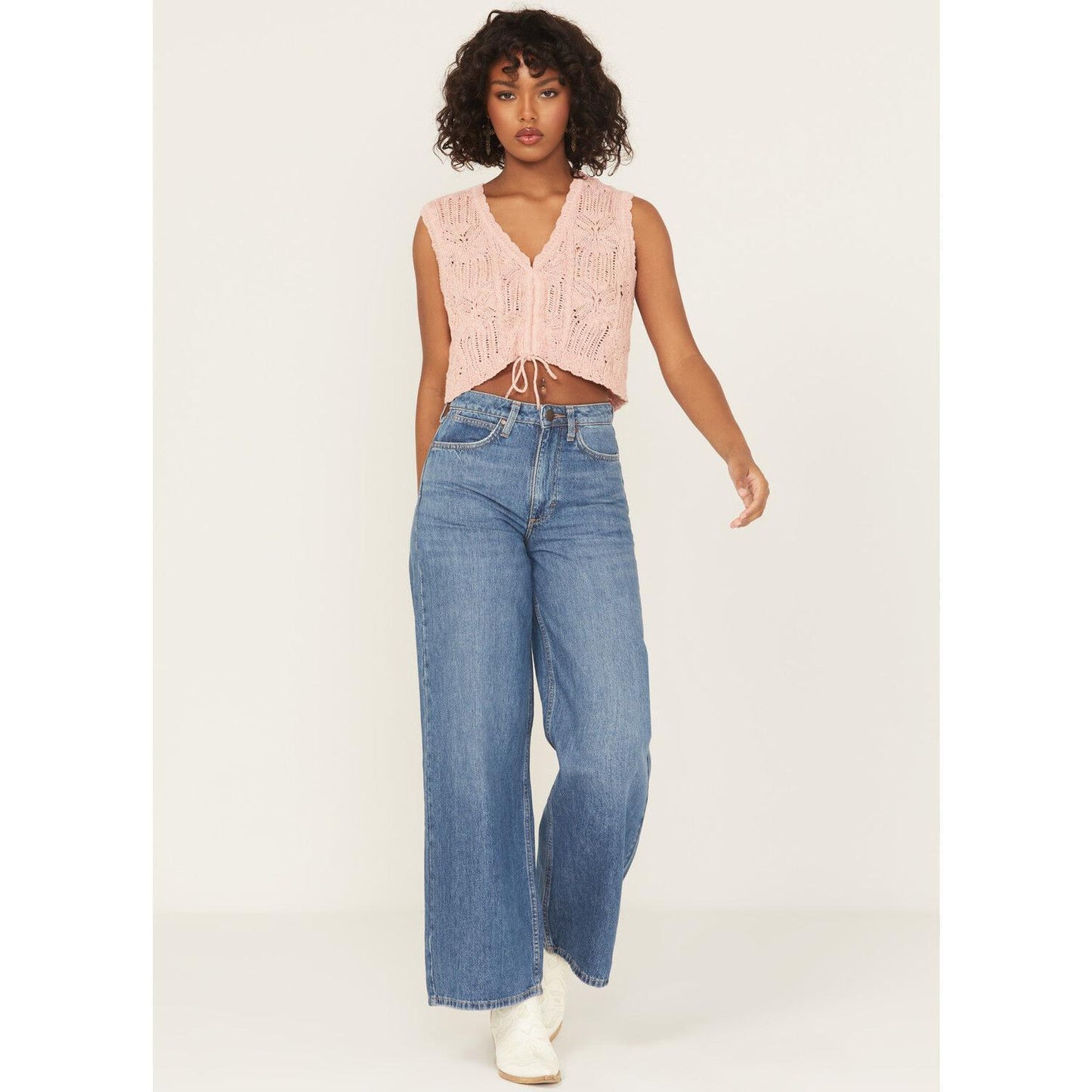 Wrangler Ladies Jean | BAILEY HIGH RISE WIDE LEG 112359363