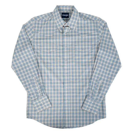 Wrangler Men's Classic Fit Long Sleeve, Plaid 112367710
