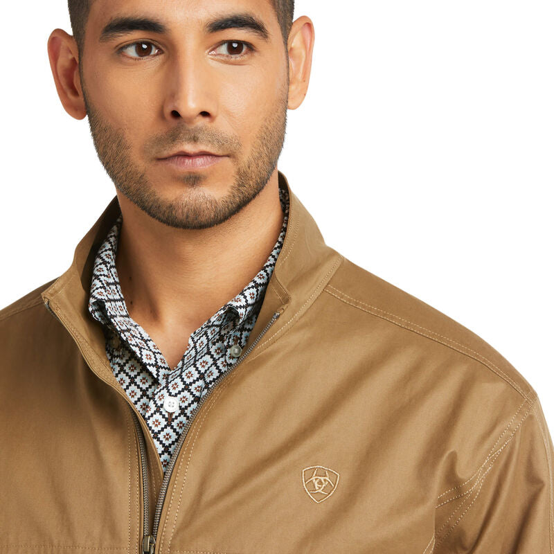 Ariat Men's Jacket, Grizzly Canvas, Lightweight 10037497
