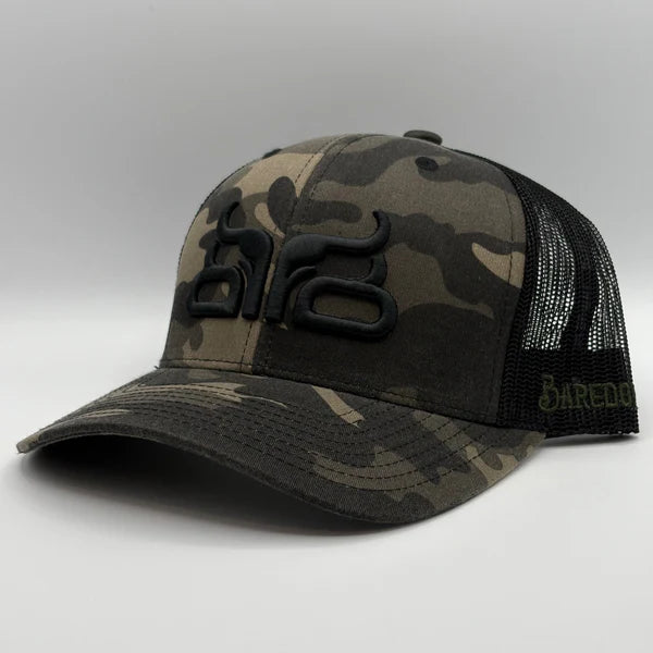 Baredown Brand Snapback Curved Ball Cap