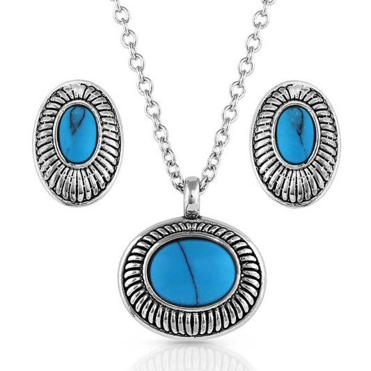 Montana Set Turquoise Cameo JS5276