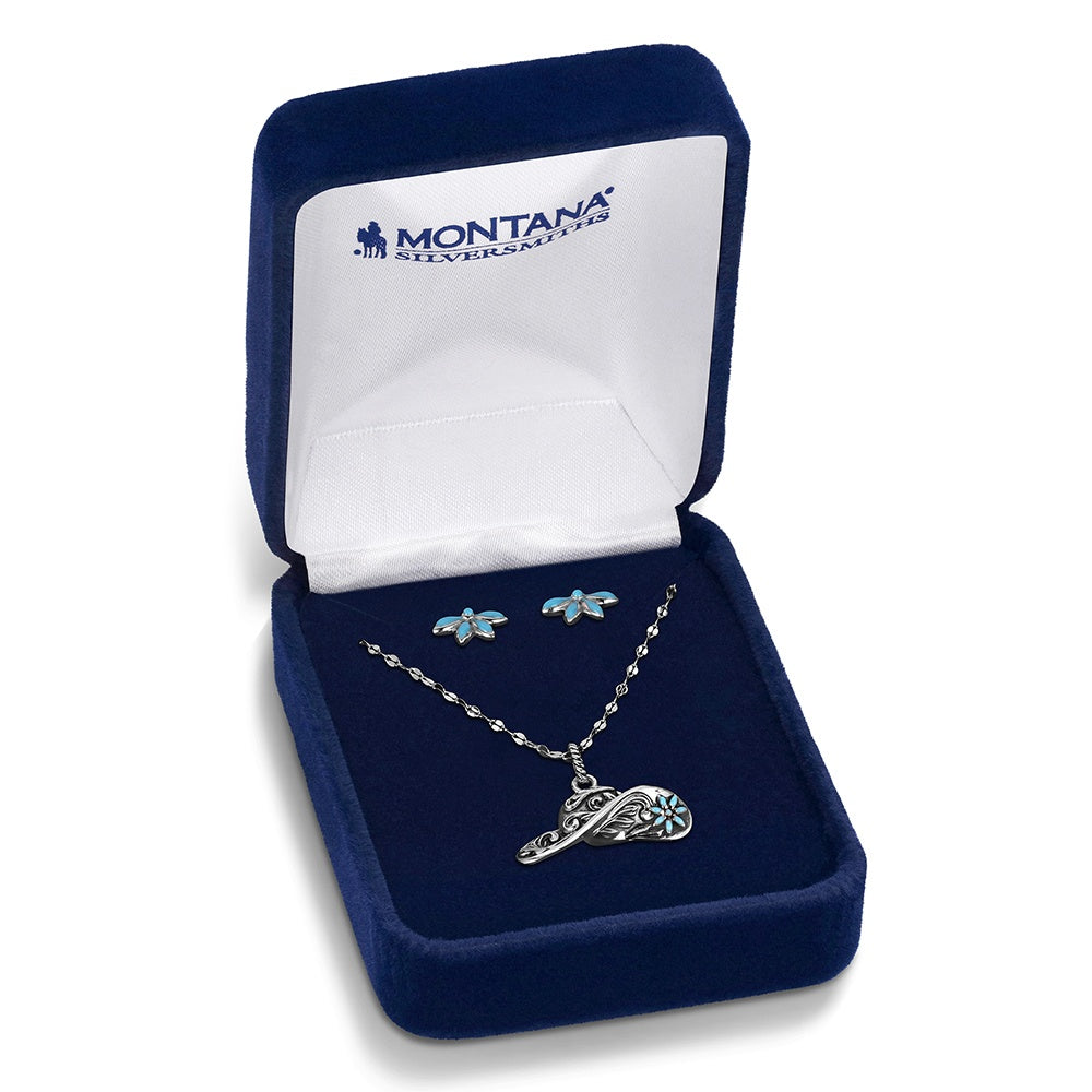 Montana Silversmith Under the Brim Jewelry Set JS6607
