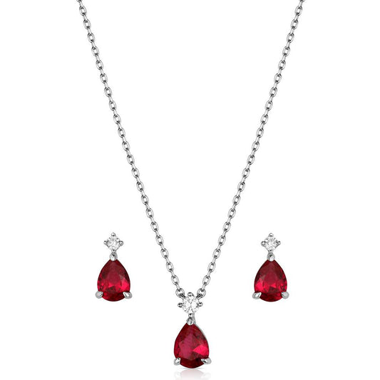 Montana Silversmith Dessert Rose  Crystal Jewelry Set JS6618