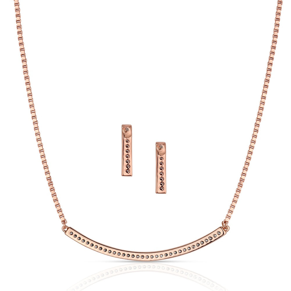 Montana Silversmith Set the Bar Crystal Jewelry Set JS6619