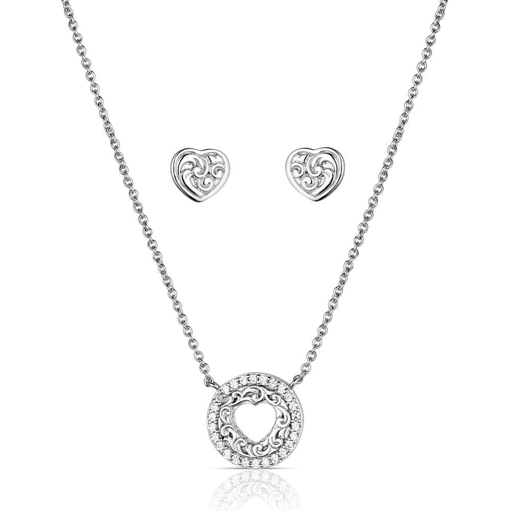 Montana Silversmith Shot Through the Heart Jewelry Set JS6620