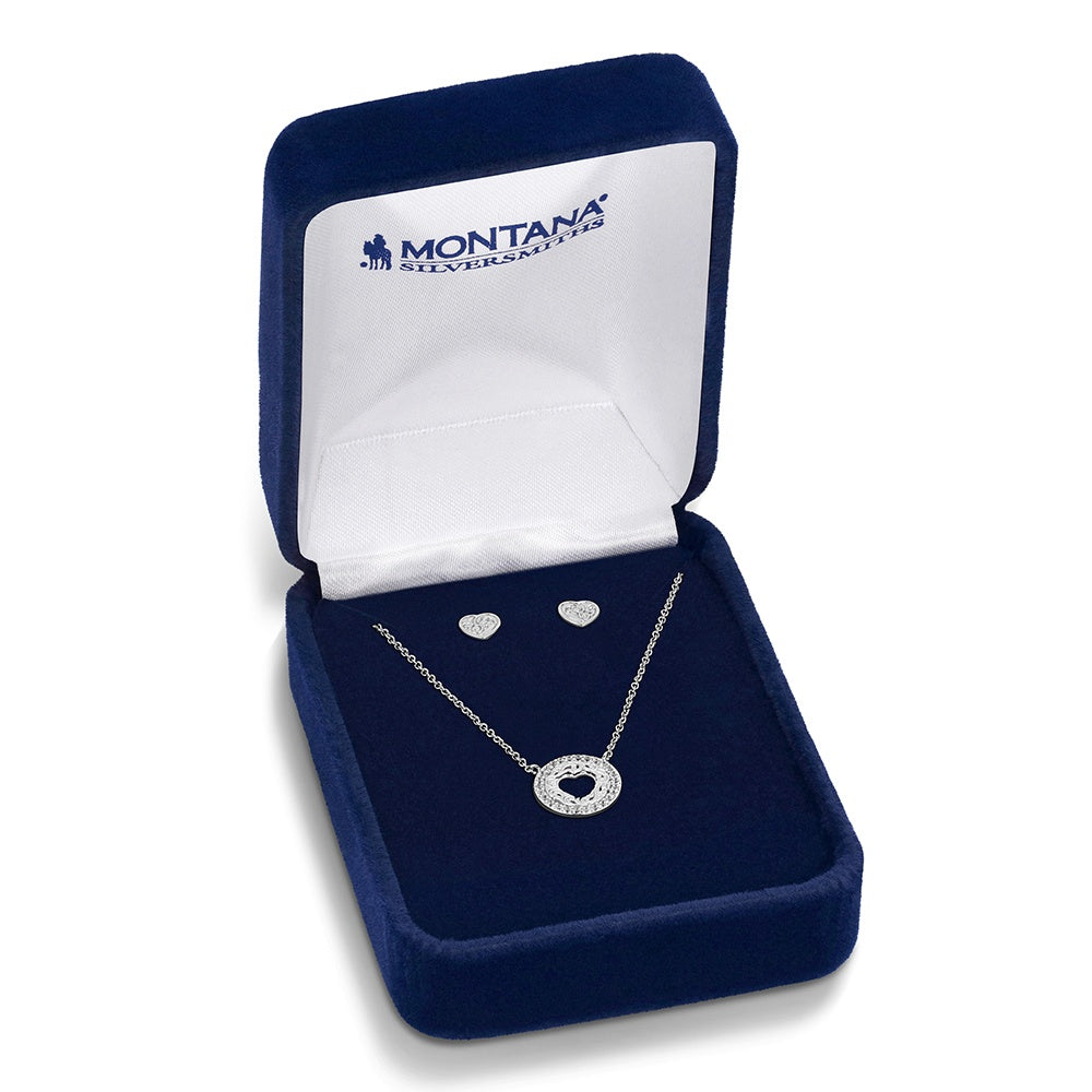 Montana Silversmith Shot Through the Heart Jewelry Set JS6620