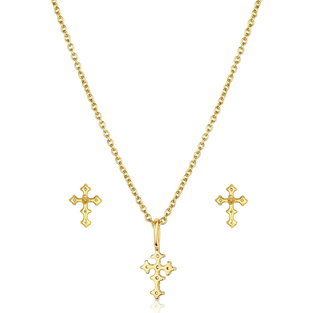 Montana Silversmith Might Golden Cross JS6621