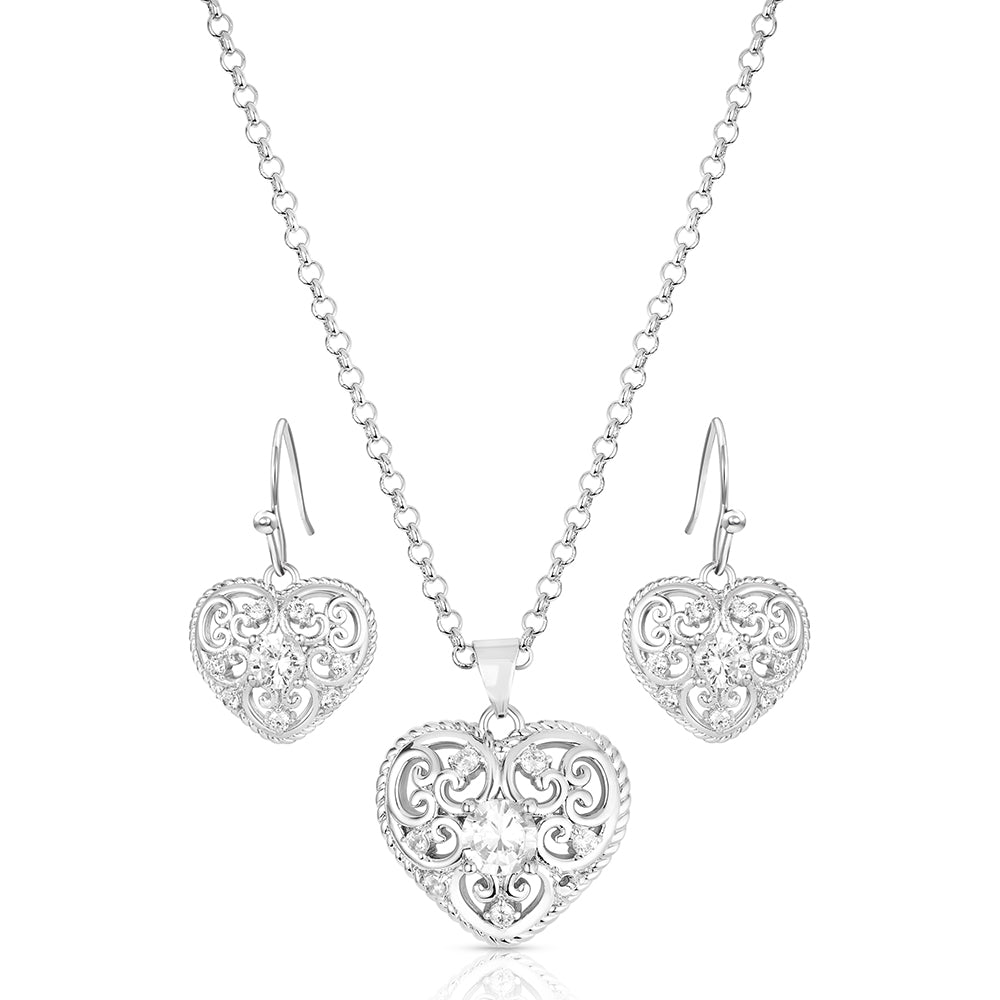 Montana Silversmith For The Love of Bling Jewelry Set JS6603