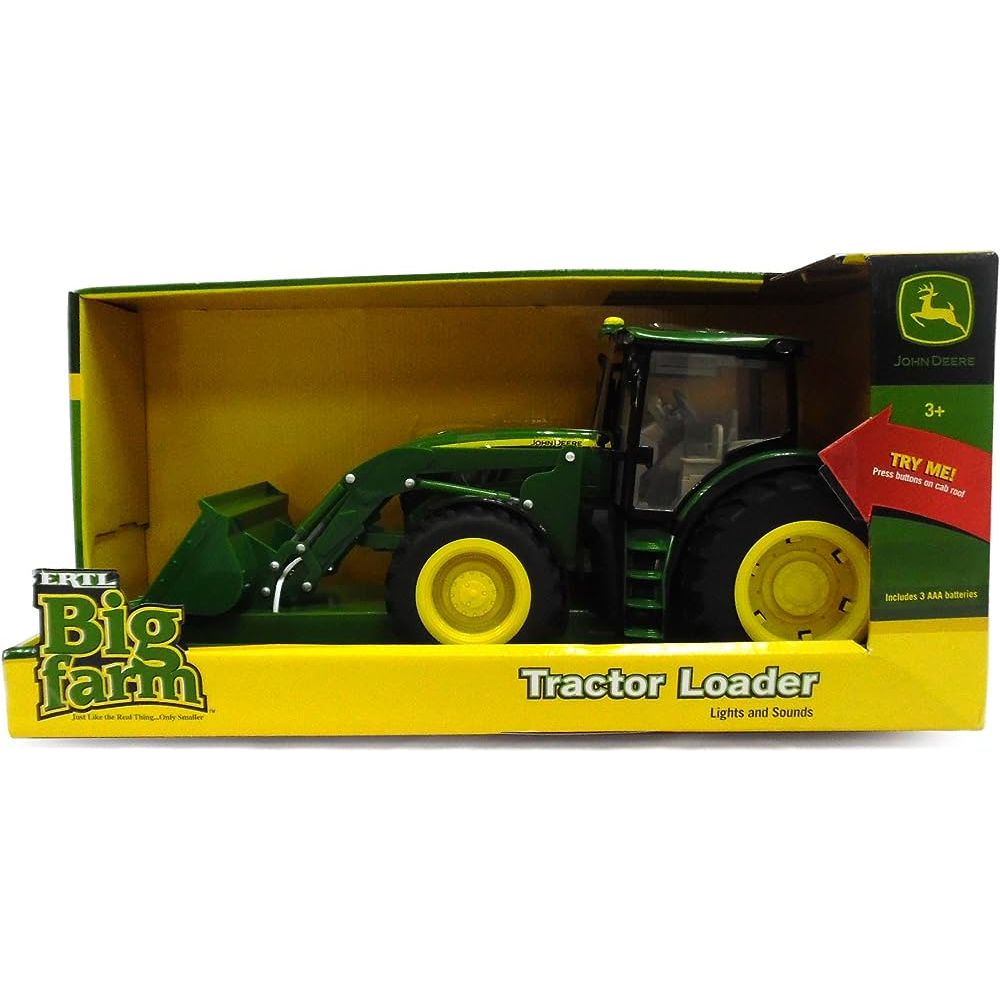 John Deere - Big Farm Tractor with Loader 6210R