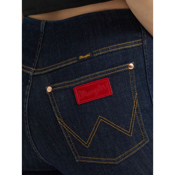 WRANGLER LAINEY WILSON PULL ON FLAME - LADIES JEANS - 112380486