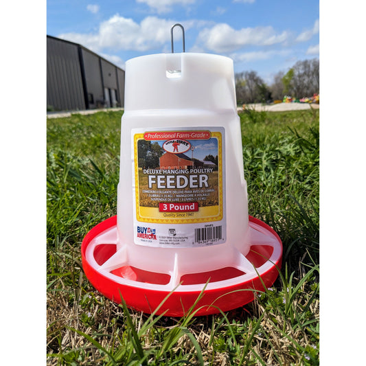 Little Giant Deluxe Hanging Poultry Feeder