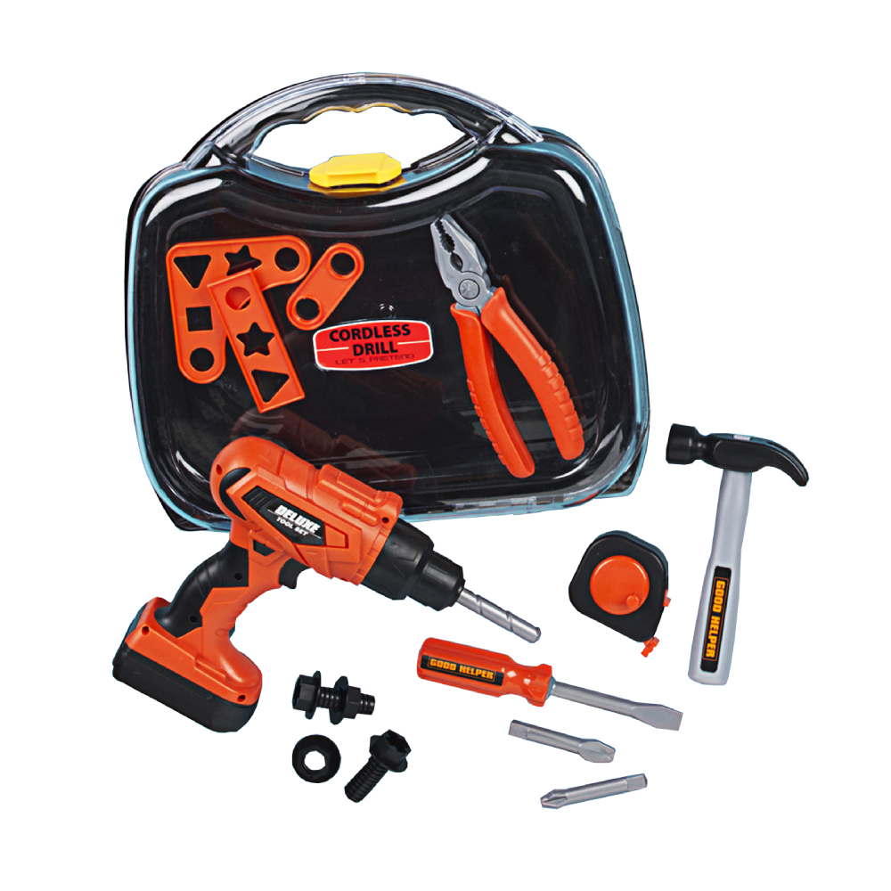 M & F - Cordless Drill Toy Set