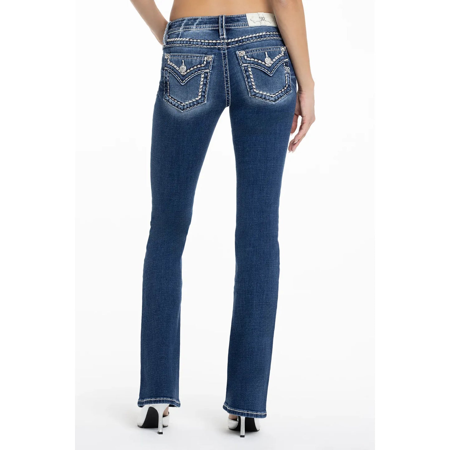 Cora Stitched Bootcut Jeans M5014B16L