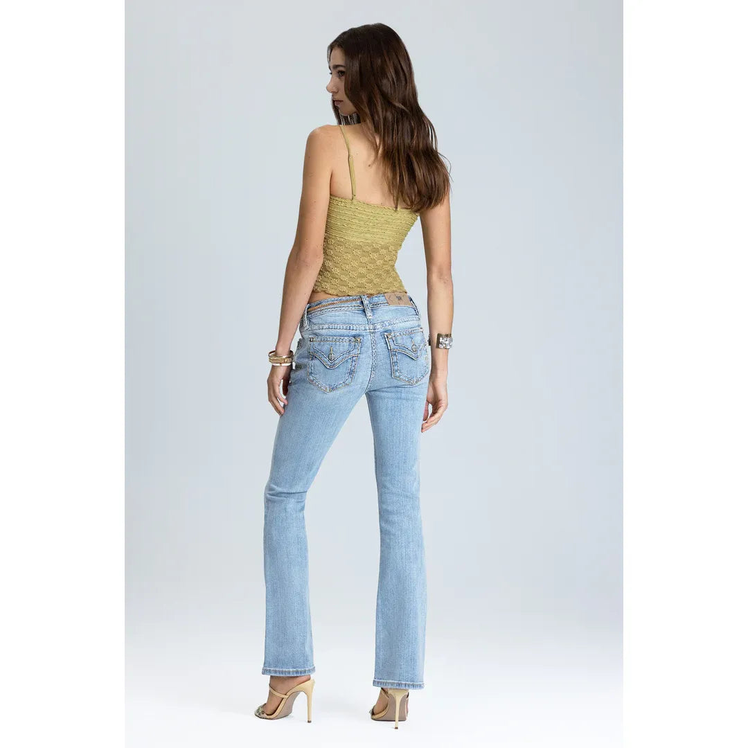 Miss Me Anaya Stitched Bootcut Jeans