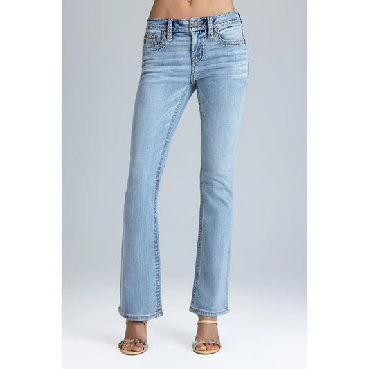 Miss Me Anaya Stitched Bootcut Jeans