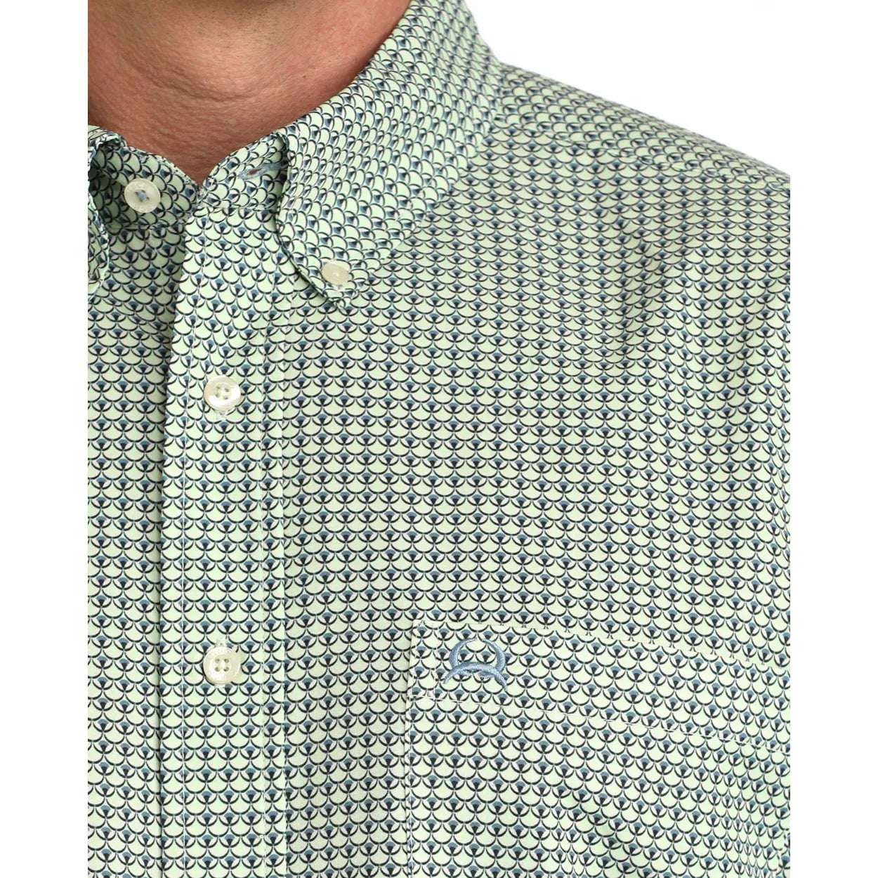 Cinch Men’s Arenaflex® Button-Down, Short Sleve Western Shirt MTW1704164