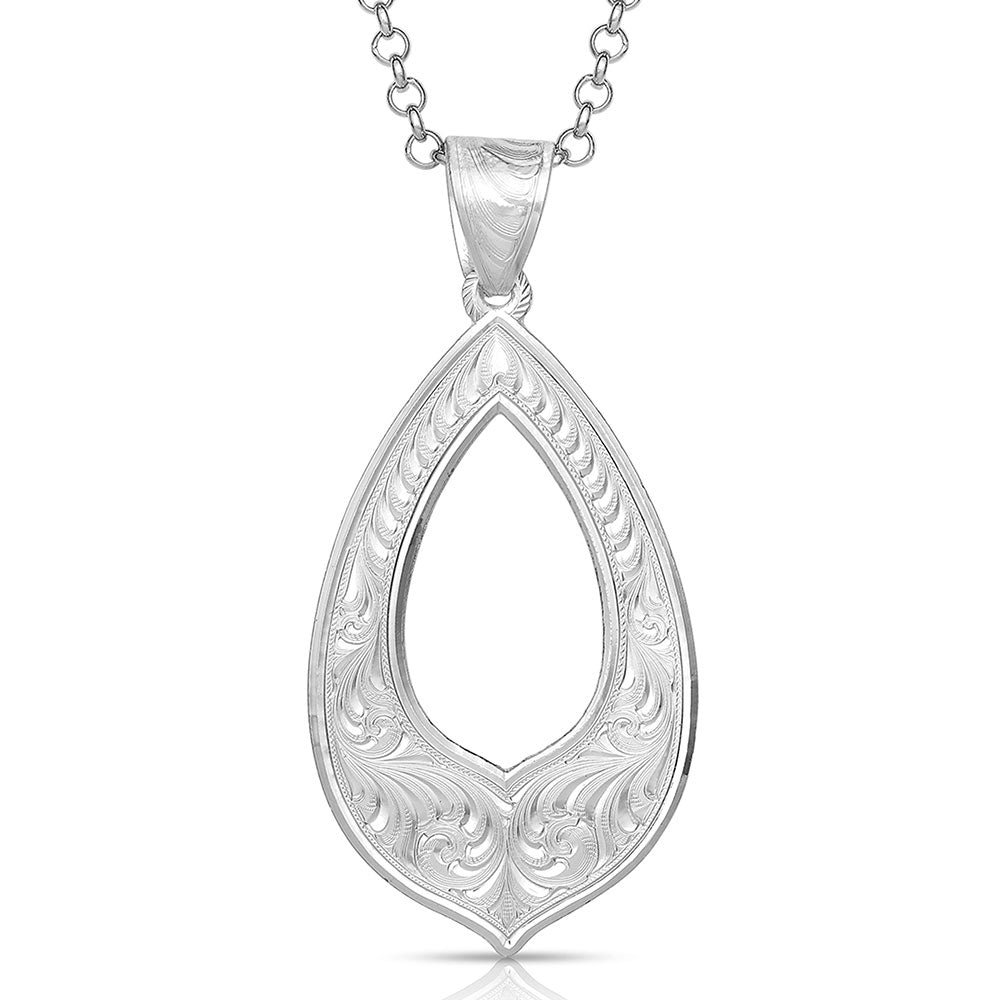 Montana Silver Wonder Teardrop Necklace