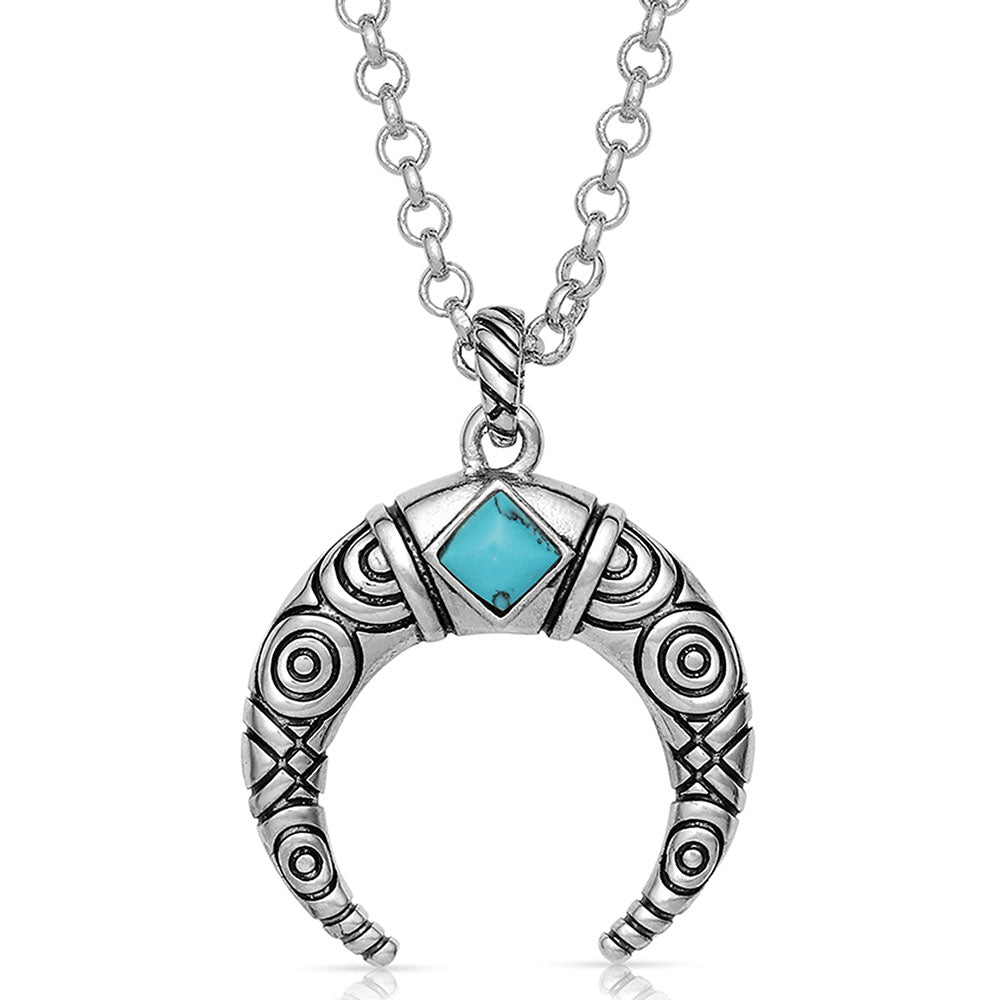 Montana Eye In The Sky Cresent Necklace