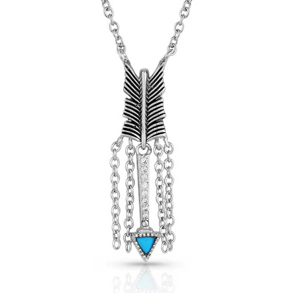 Montana Binding Freedom Turquoise Arrow Necklace