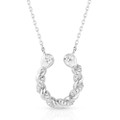 Montana Silversmiths Frosty Rope Crystal Necklace