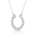 Montana Silversmiths Frosty Rope Crystal Necklace