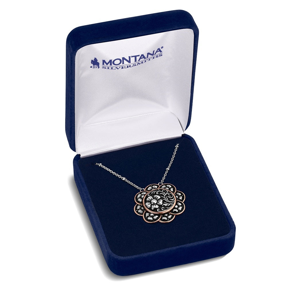Montana Silversmith Wildflower Bouquet Necklace NC6524