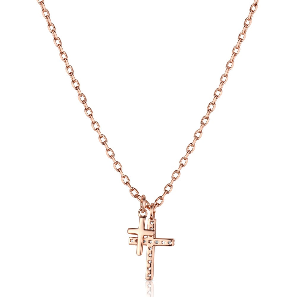 Montana Silversmith Doubled Down Faith Necklace NC6627