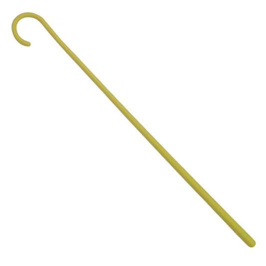 Shepherds Crook Plastic Yellow 90cm #27231