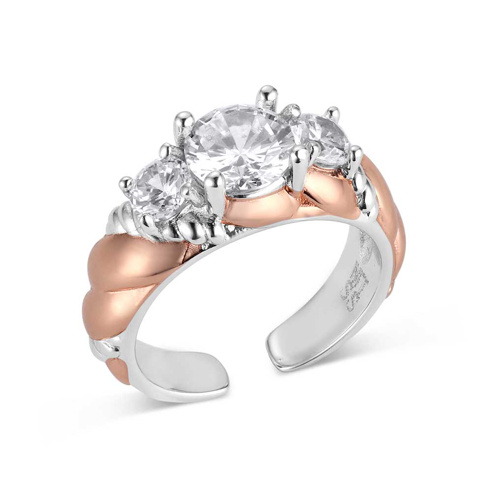 Montana Silversmith Draped In Light Crystal Ring RG6526