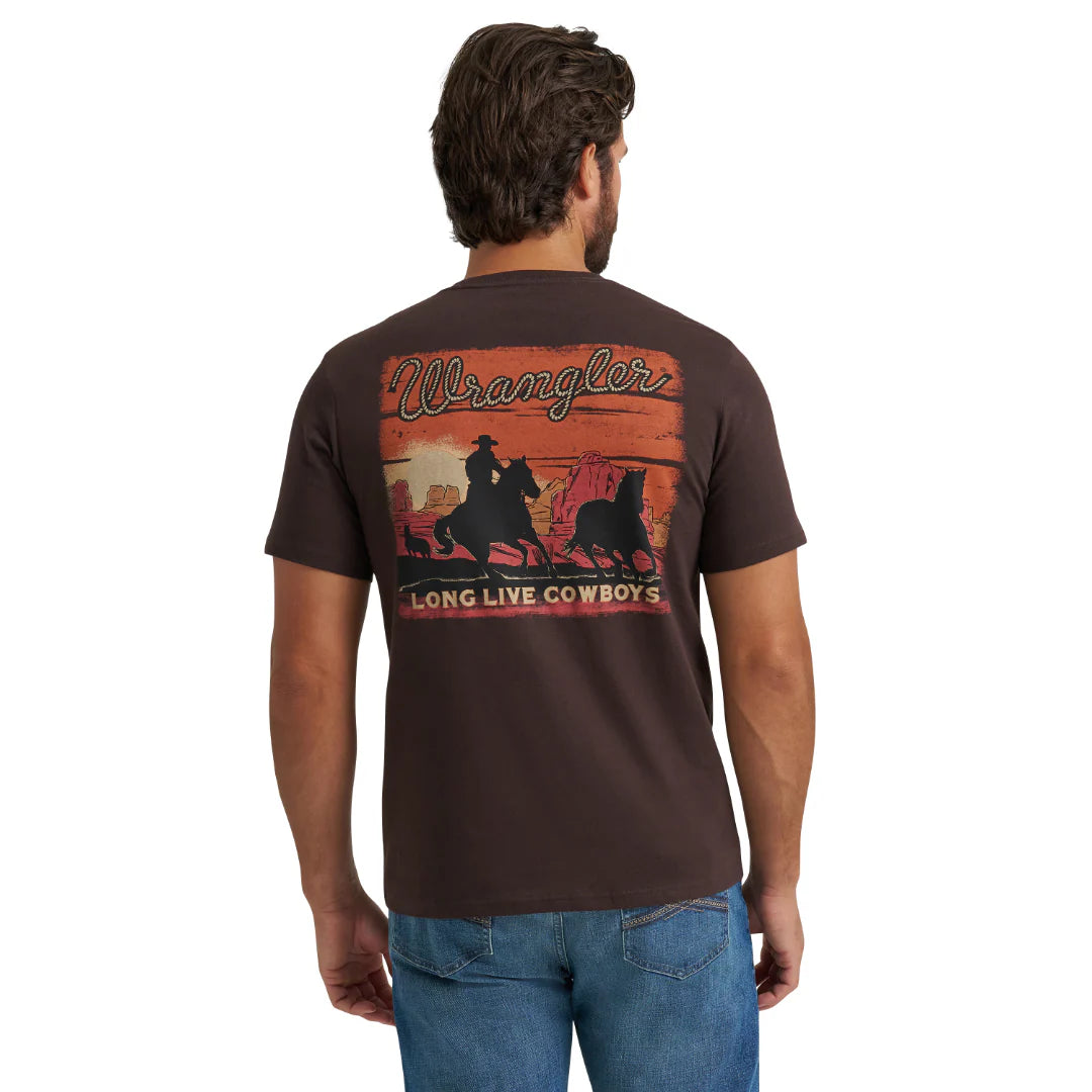 Wrangler Men's Mole 'Long Live Cowboys' Graphic T-Shirt 112375842