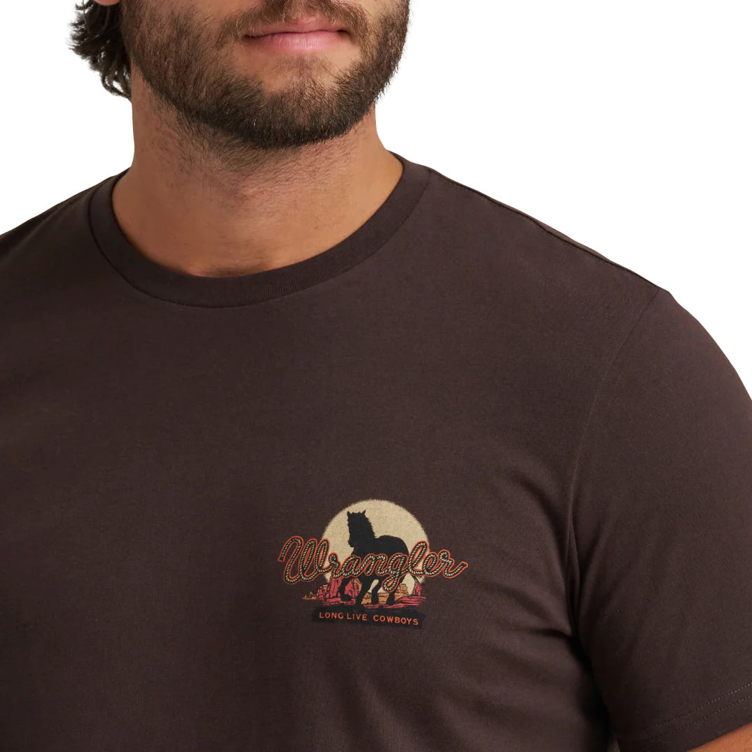 Wrangler Men's Mole 'Long Live Cowboys' Graphic T-Shirt 112375842