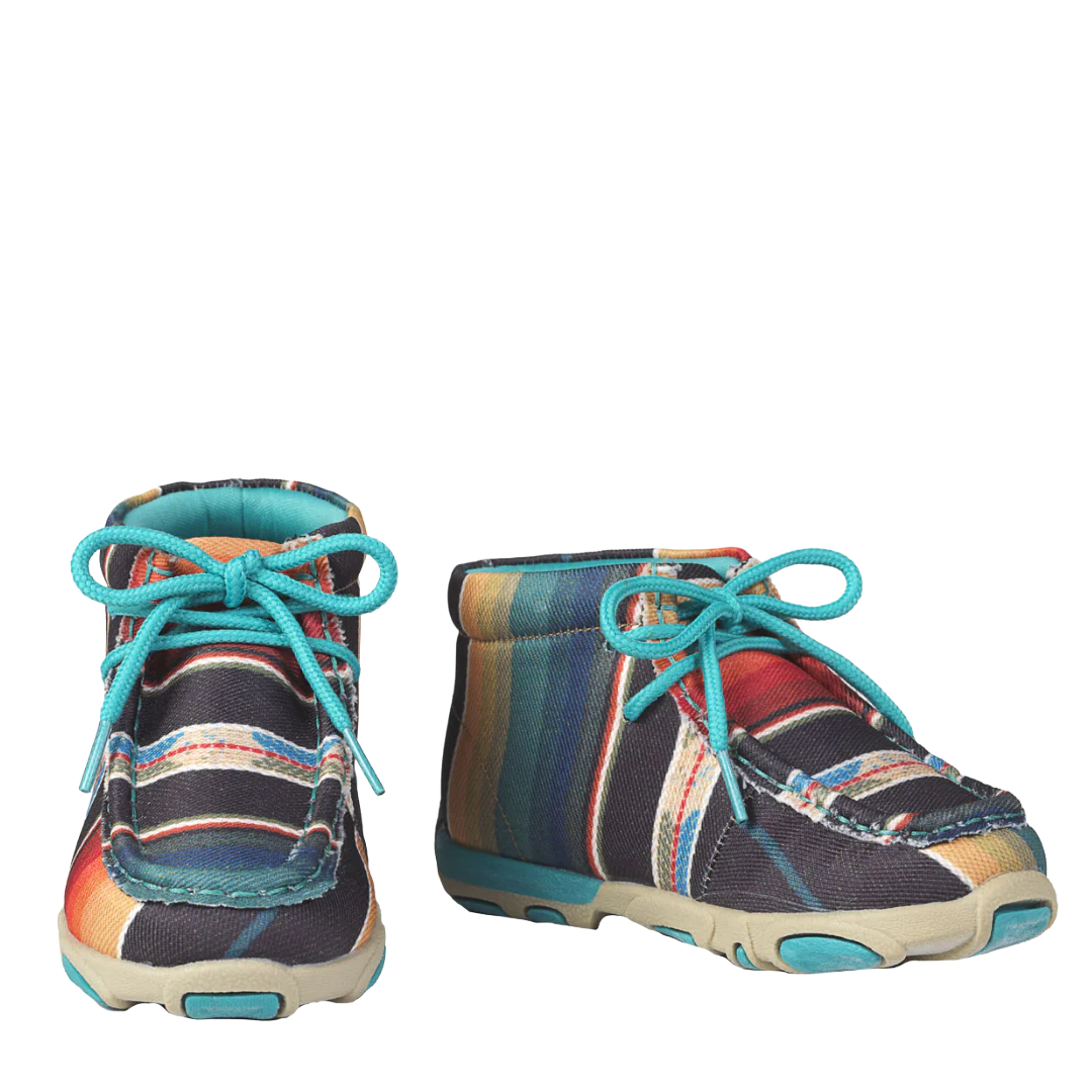 Twister Toddler's Elise Turquoise Serape Casual Shoe 443002533