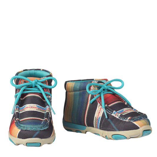 Twister Toddler's Elise Turquoise Serape Casual Shoe 443002533