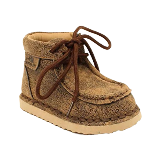 Twister Childrens Aiden Brown Casual Shoes 446000902