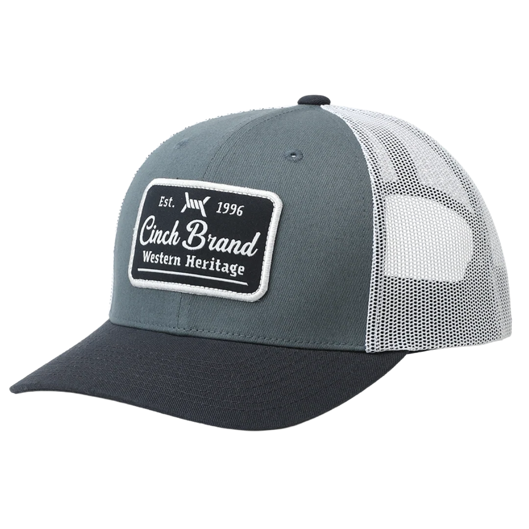 Cinch Men's Blue 'Western Heritage' Trucker Cap MCC0660659