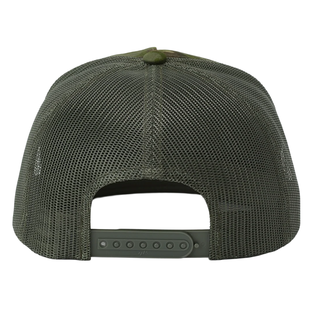 Cinch Men's Olive Green Camo Trucker Cap MCC0600619