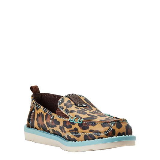 Ariat Toddler Girl's Natalie Leopard Print Cruiser Shoe A443001302