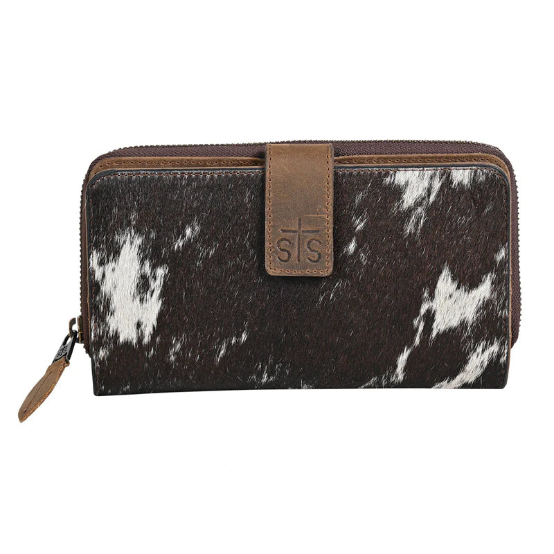 * STS Cowhide Chelsea Checkbook Wallet
