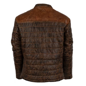 STS  Men's Clyde Leather Puffer Jacket STS6531