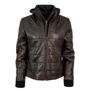 STS Ladies Amberly Leather Jacket STS6855
