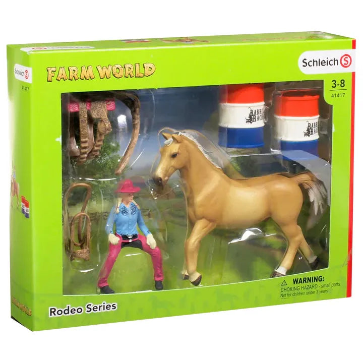 Schleich - Barrel Racing Set 41417