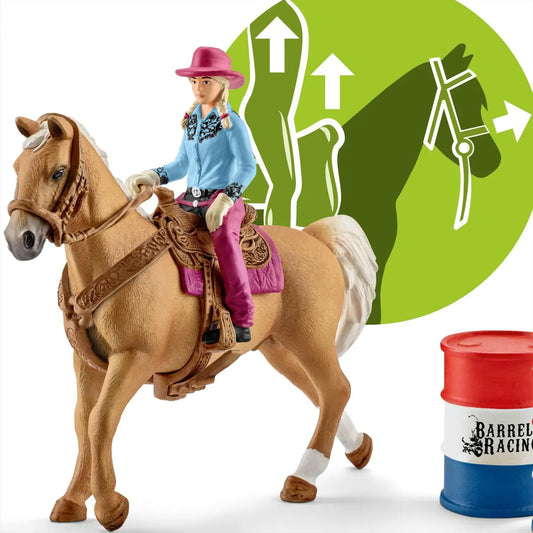 Schleich - Barrel Racing Set 41417