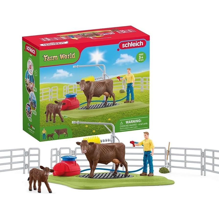 Schleich - Farm World Cow Wash Station 42529