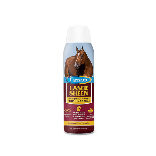 Farnam Laser Sheen Dazzling Shine/Detangle Finish Spray 14oz