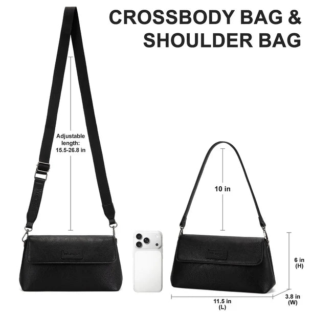 Wrangler Flap Shoulder Crossbody Bag WG-HB-573-2003