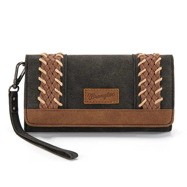 Wrangler Southwestern Print Wallet/Wristlet/Crossbody - WG217-C018