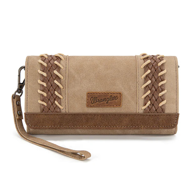 Wrangler Southwestern Print Wallet/Wristlet/Crossbody - WG217-C018